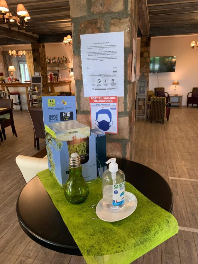 Logis Hotel Les Nympheas Chaufour-lès-Bonnières Dış mekan fotoğraf