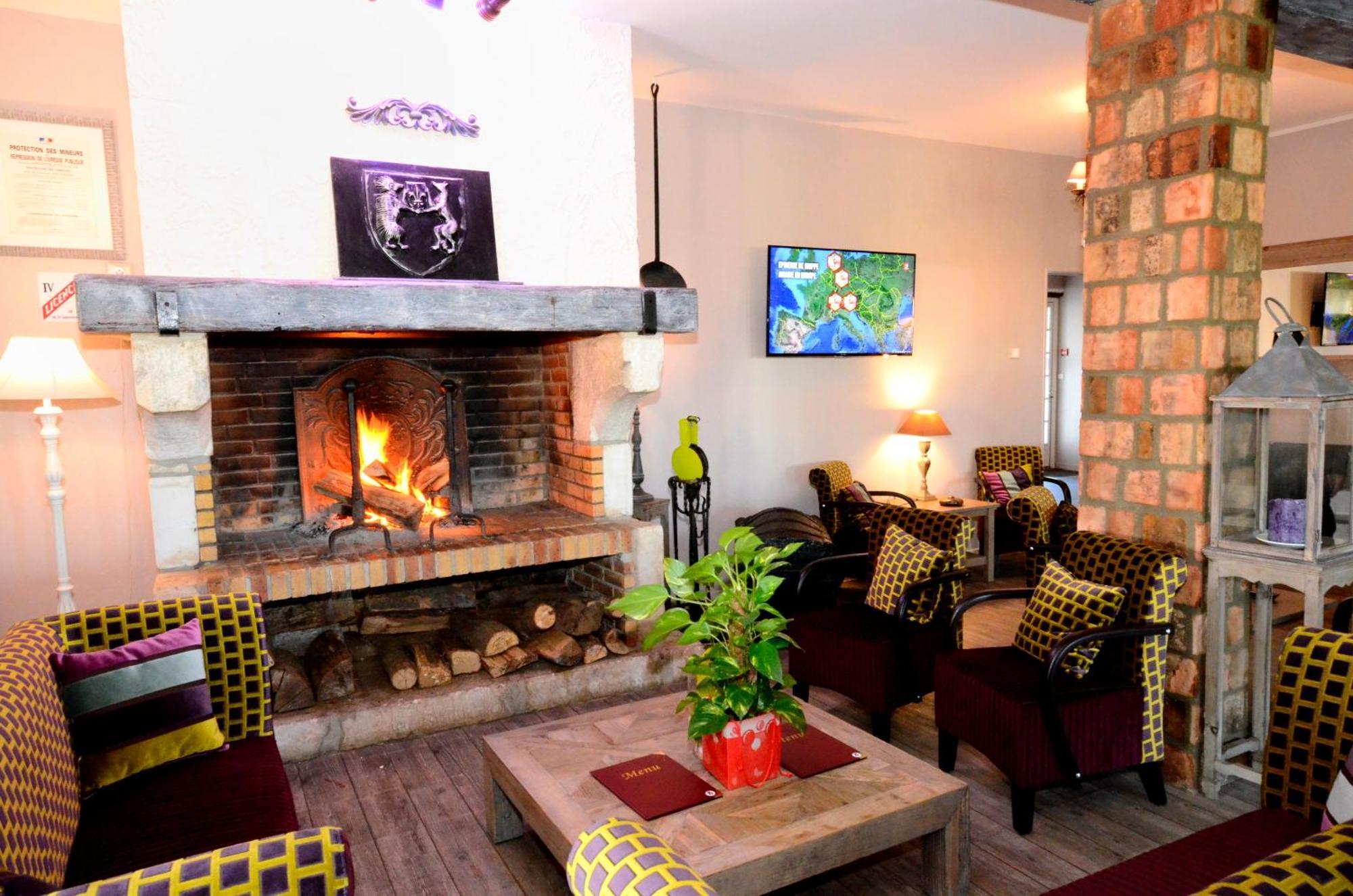 Logis Hotel Les Nympheas Chaufour-lès-Bonnières Dış mekan fotoğraf