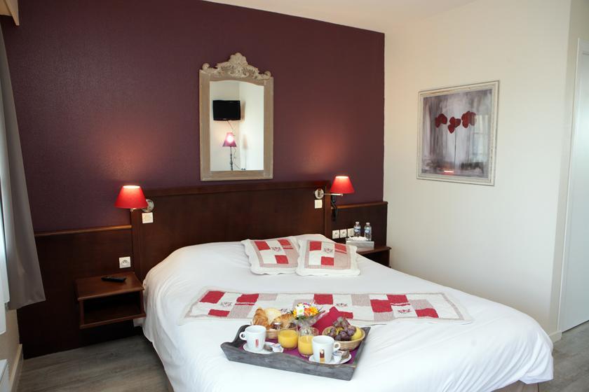 Logis Hotel Les Nympheas Chaufour-lès-Bonnières Oda fotoğraf