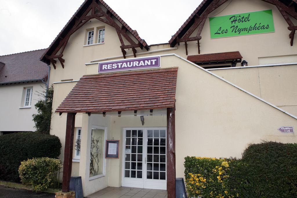 Logis Hotel Les Nympheas Chaufour-lès-Bonnières Dış mekan fotoğraf