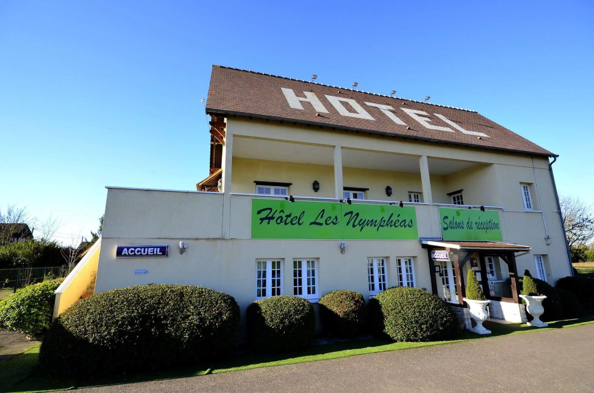 Logis Hotel Les Nympheas Chaufour-lès-Bonnières Dış mekan fotoğraf